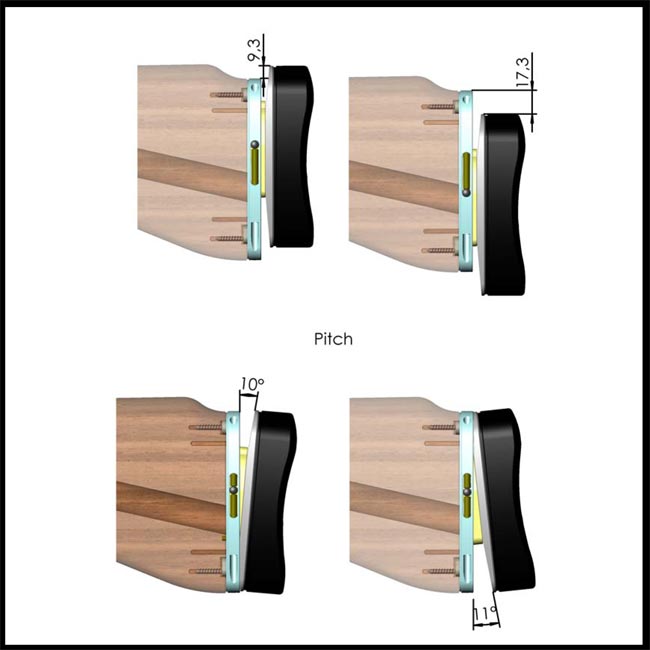 Krieghoff Pad Adjuster Unit (Gring to Fit)