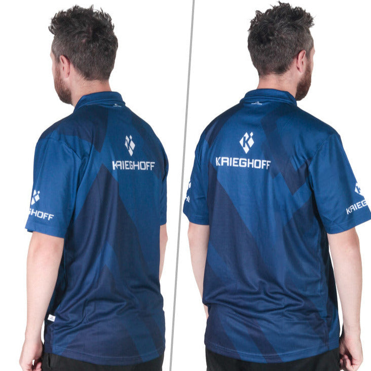 Krieghoff Team Polo Shirt - Royal/Navy