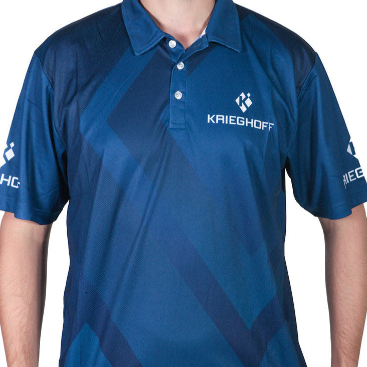 Krieghoff Team Polo Shirt - Royal/Navy