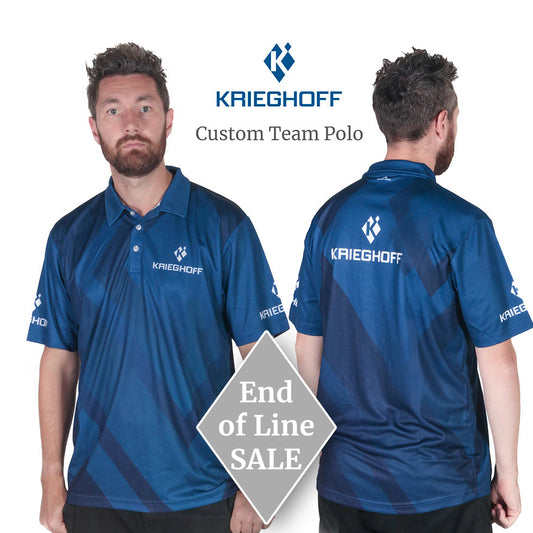 Krieghoff Team Polo Shirt - Royal/Navy