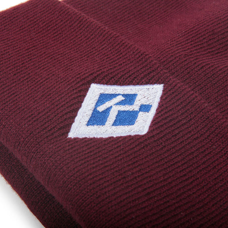 Krieghoff K-Diamond Beanie - Burgundy