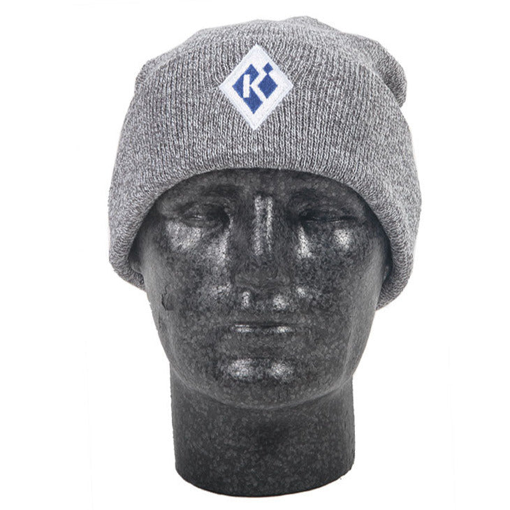 Krieghoff K-Diamond Beanie - Heather Grey