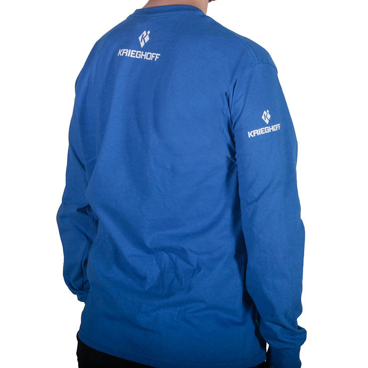 Krieghoff Ultra Cotton Long Sleeved T-Shirt - Blue
