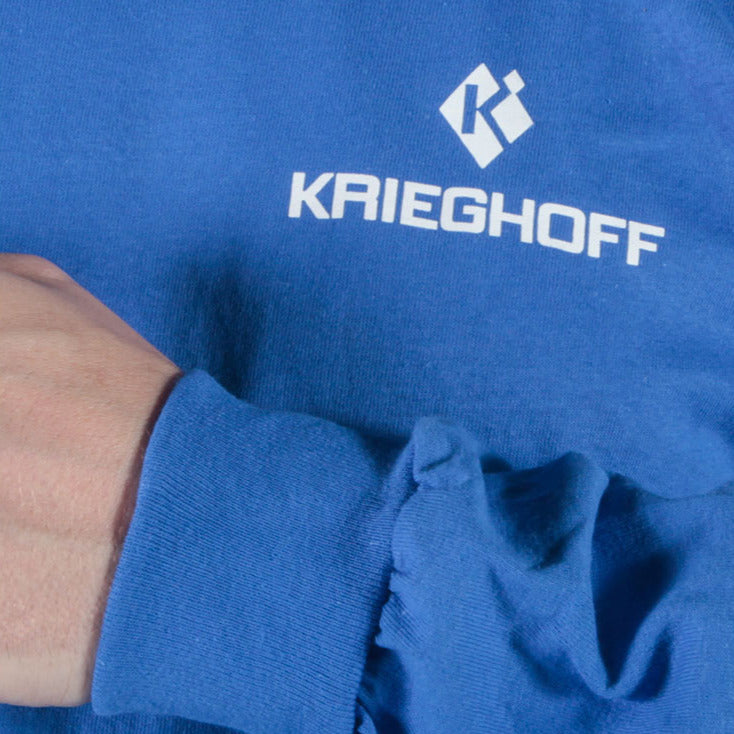 Krieghoff Ultra Cotton Long Sleeved T-Shirt - Blue