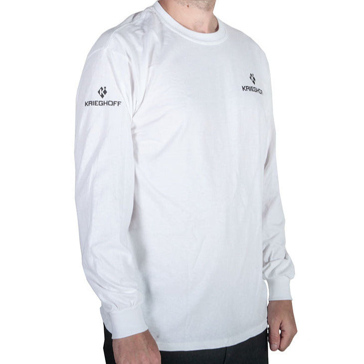 Krieghoff Ultra Cotton Long Sleeved T-Shirt - White