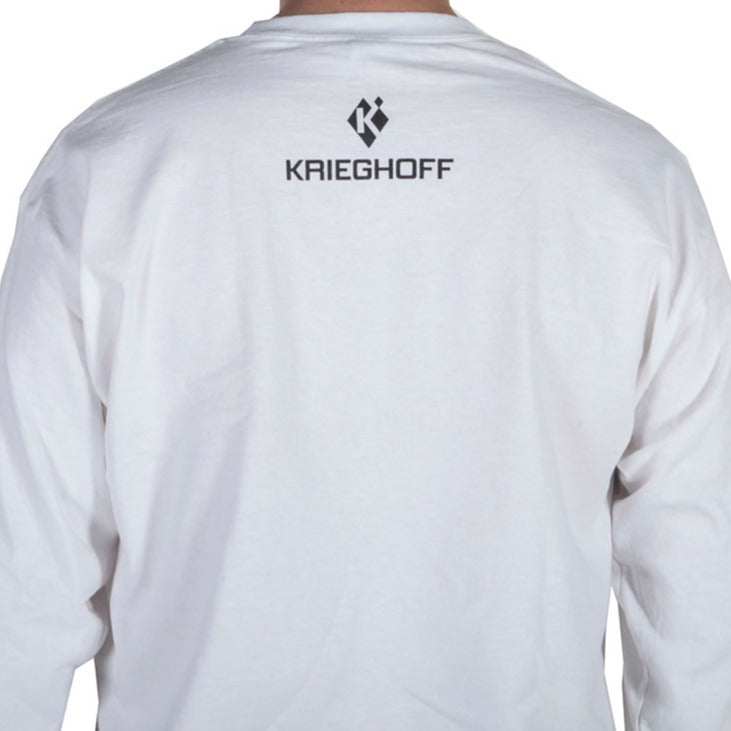 Krieghoff Ultra Cotton Long Sleeved T-Shirt - White