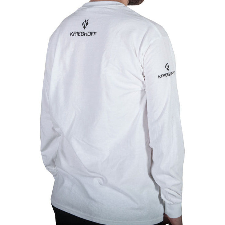 Krieghoff Ultra Cotton Long Sleeved T-Shirt - White