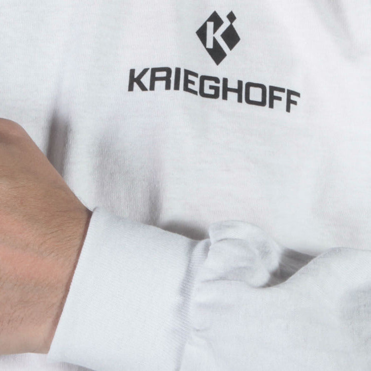 Krieghoff Ultra Cotton Long Sleeved T-Shirt - White