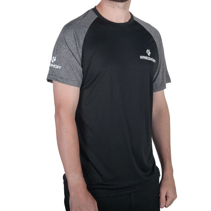 Krieghoff TriDri T-Shirt - Black/Grey