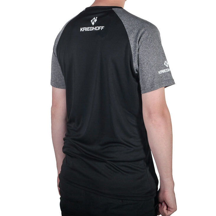 Krieghoff TriDri T-Shirt - Black/Grey