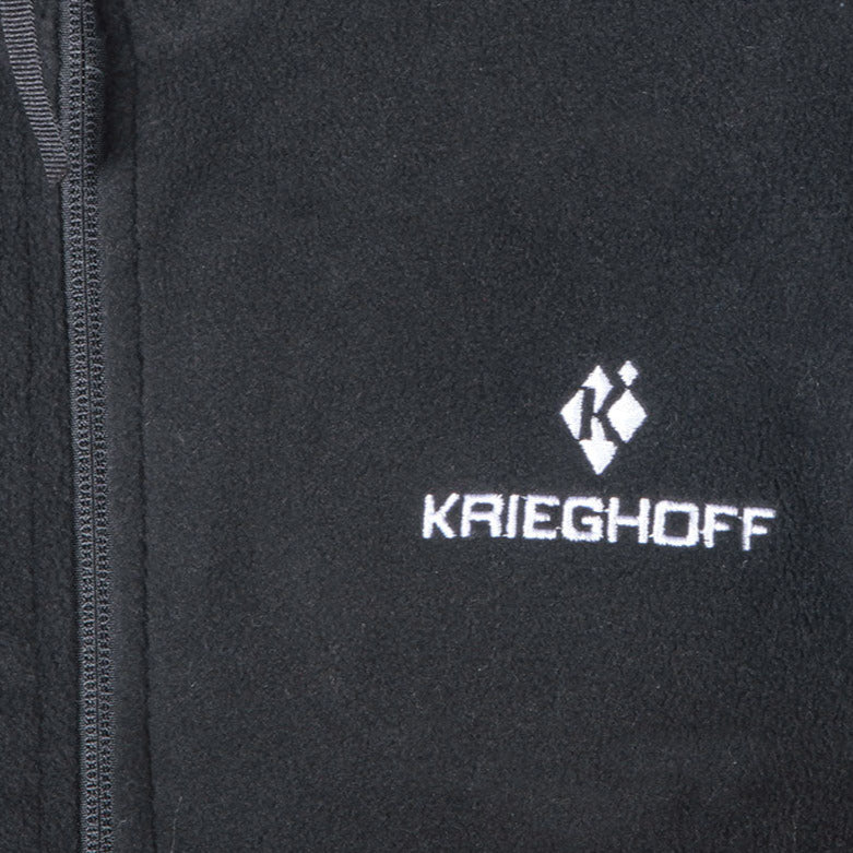 Krieghoff Two-Tone Fleece Jacket - Black/Grey