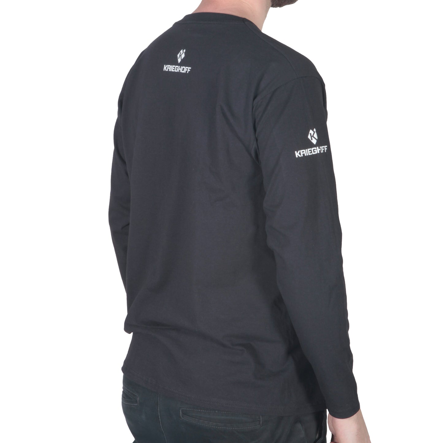 Krieghoff Diamond Long Sleeved T-Shirt - Black