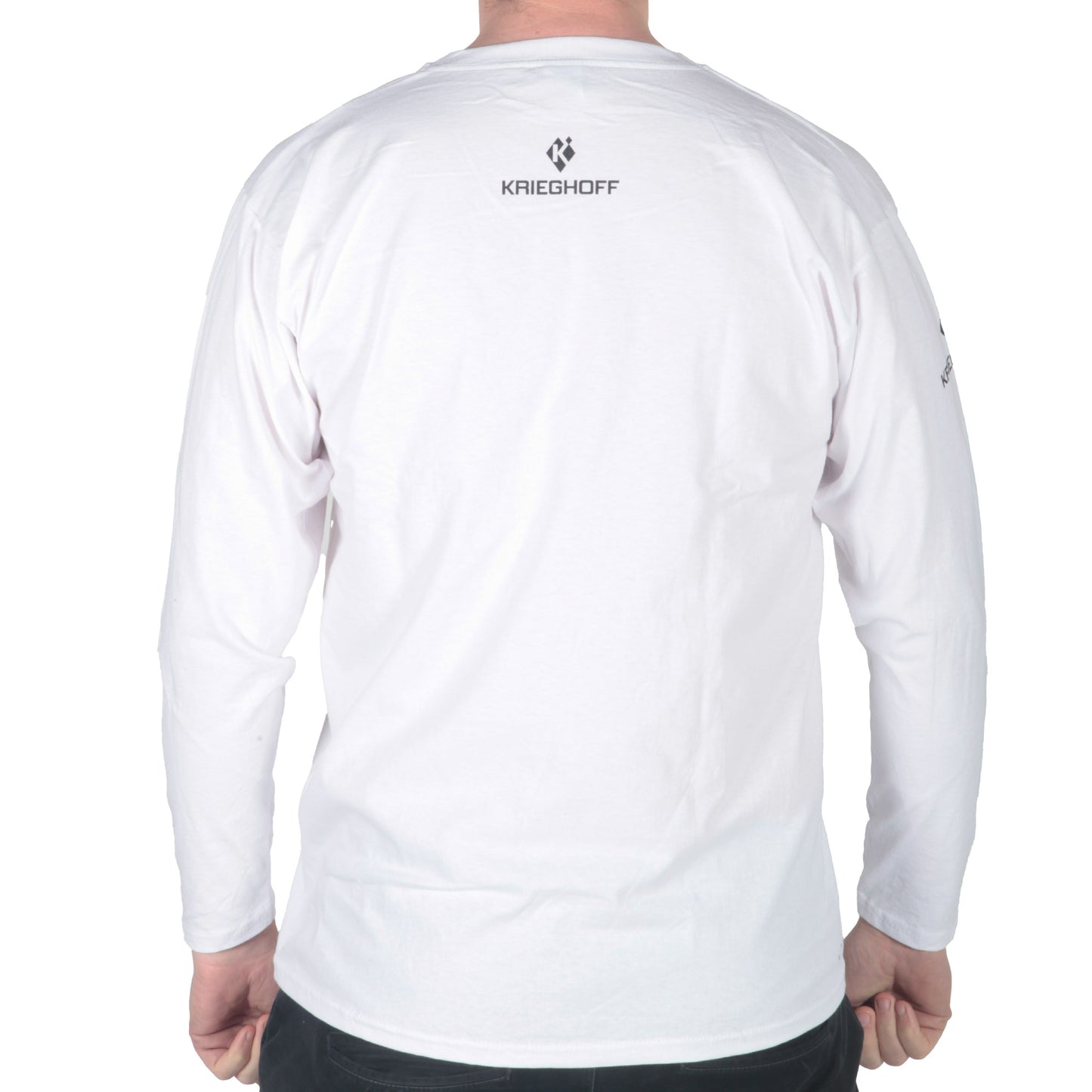 Krieghoff Diamond Long Sleeved T-Shirt - White