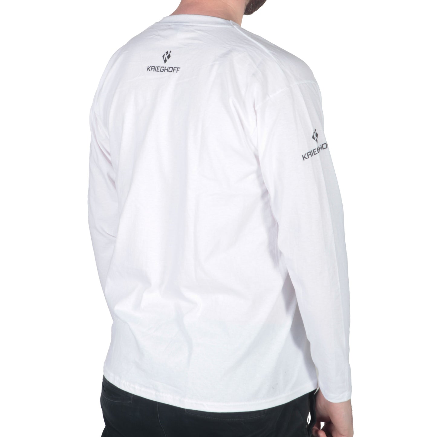 Krieghoff Diamond Long Sleeved T-Shirt - White