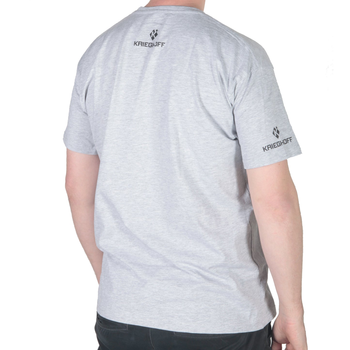 Krieghoff Diamond T-Shirt - Heather Grey