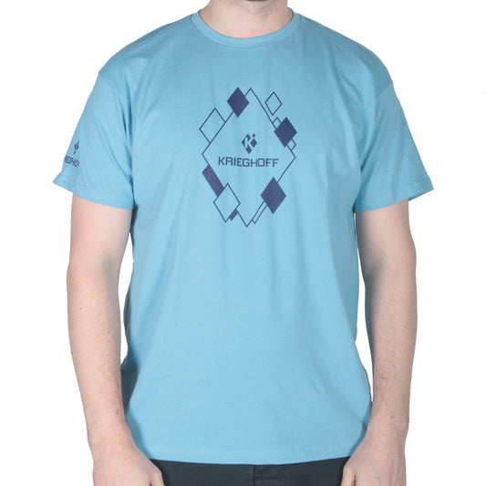 Krieghoff Diamond T-Shirt - Sky Blue