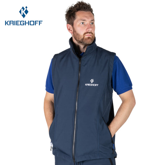 Krieghoff Soft Shell Gilet - Navy