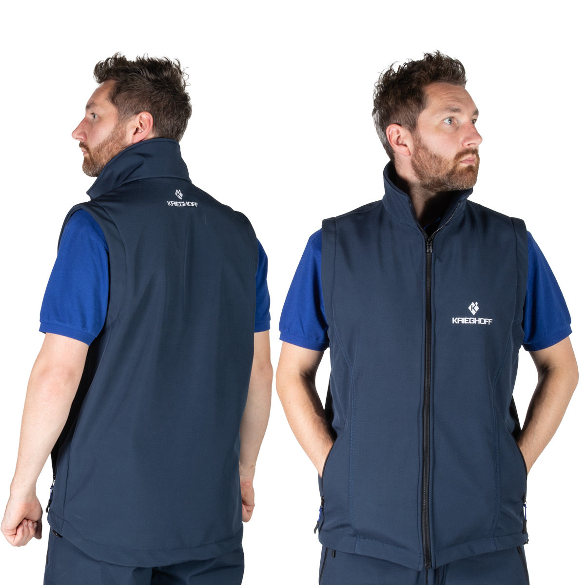 Krieghoff Soft Shell Gilet - Navy