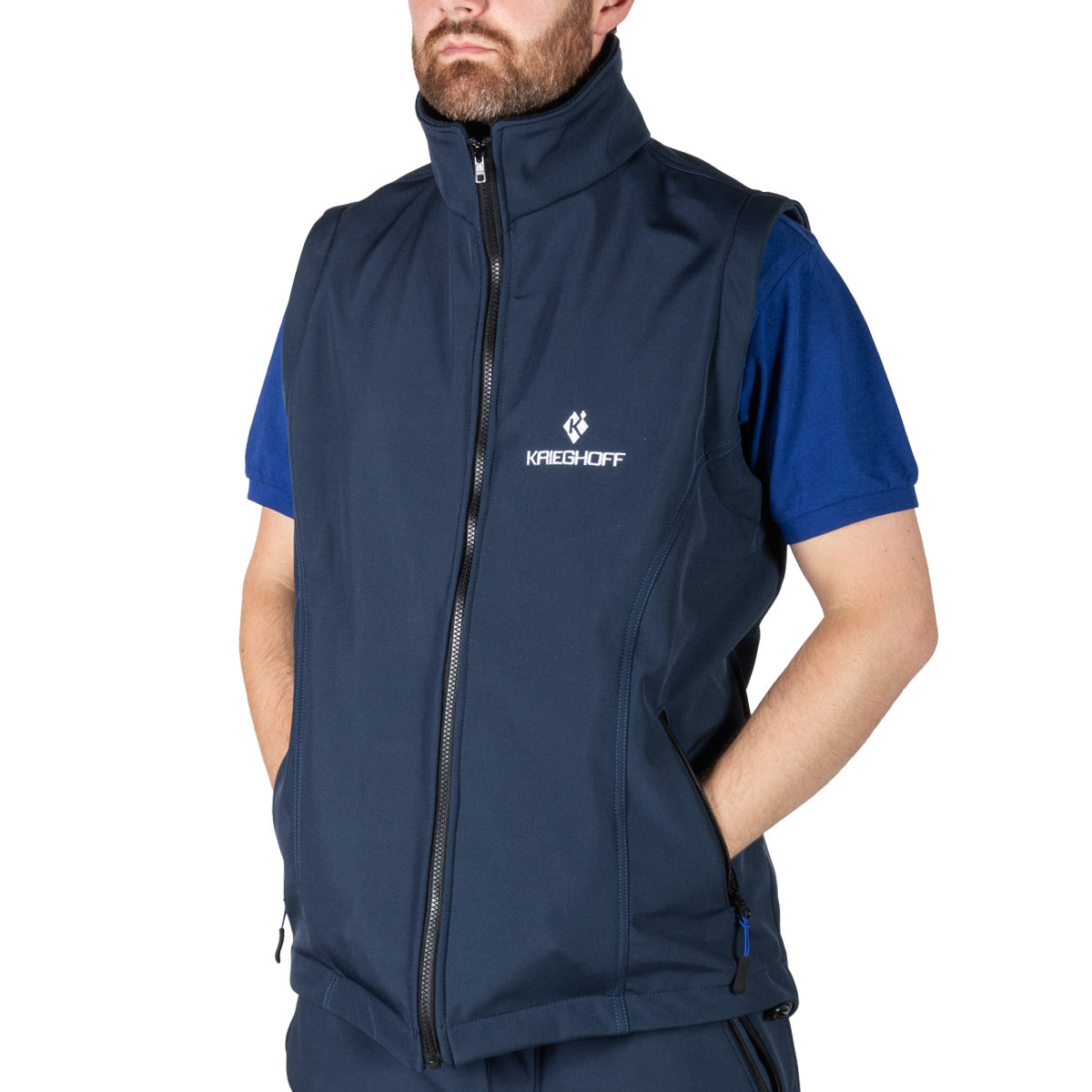 Krieghoff Soft Shell Gilet - Navy