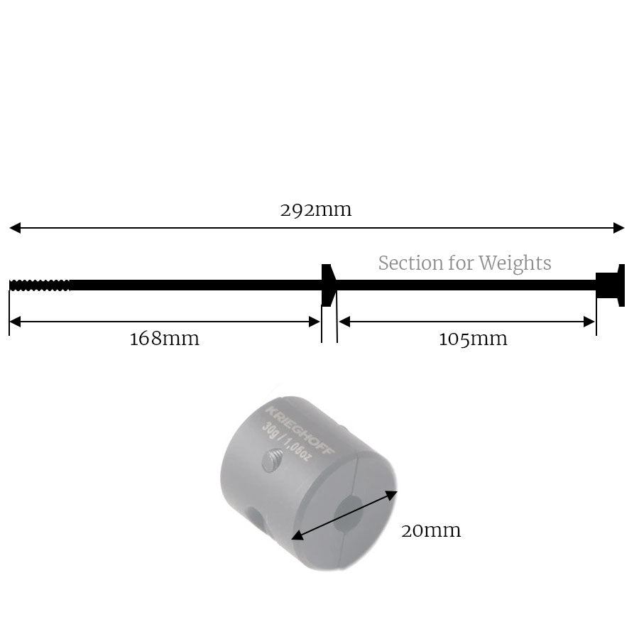 K-80 Stock Bolt & Weight Balance System