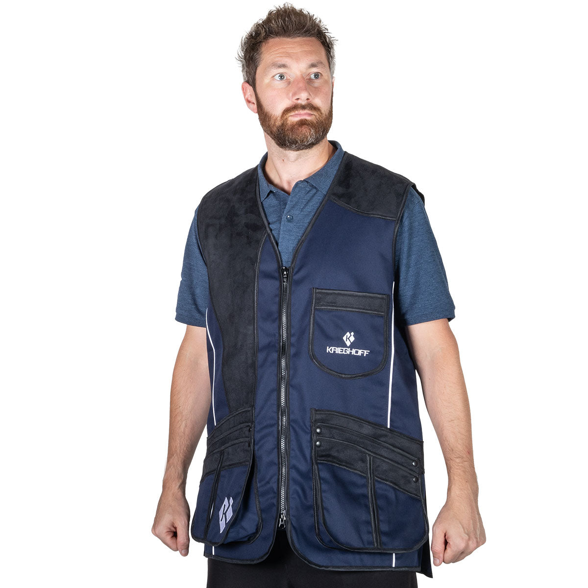 Krieghoff Shooting Vest (Solid Back)