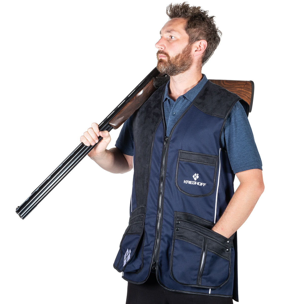 Krieghoff Shooting Vest (Solid Back)