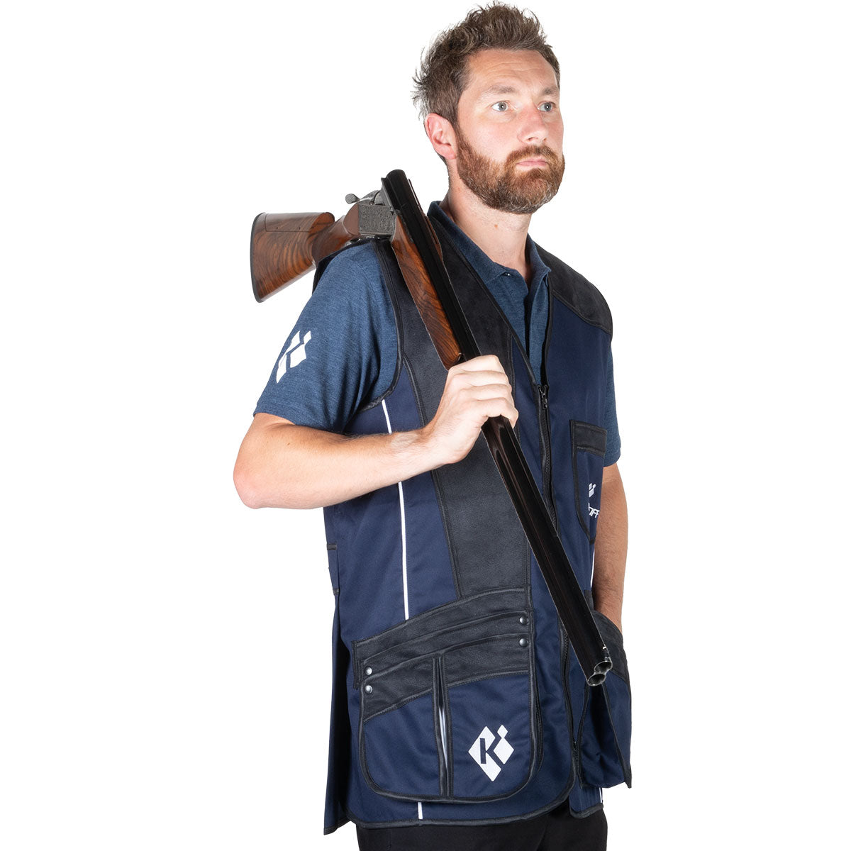Krieghoff Shooting Vest (Solid Back)