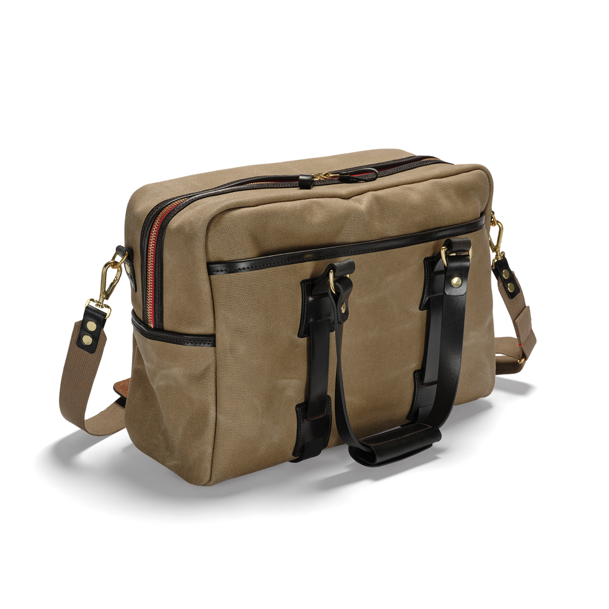 Croots Vintage Canvas Traveller Bag - Sand