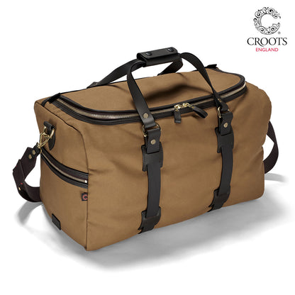 Croots British Twill Cargo Holdall - Tan