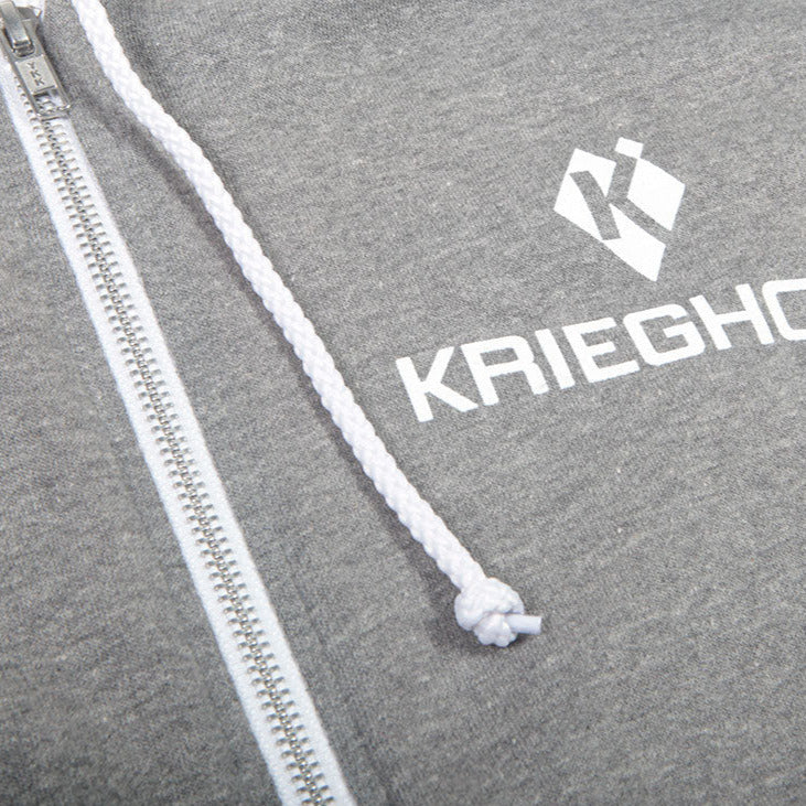 Krieghoff Full Zip Hoodie Jacket - Grey