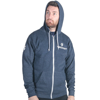 Krieghoff Full Zip Hoodie Jacket - Navy