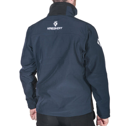 Krieghoff Soft Shell Activity Jacket - Navy/Black