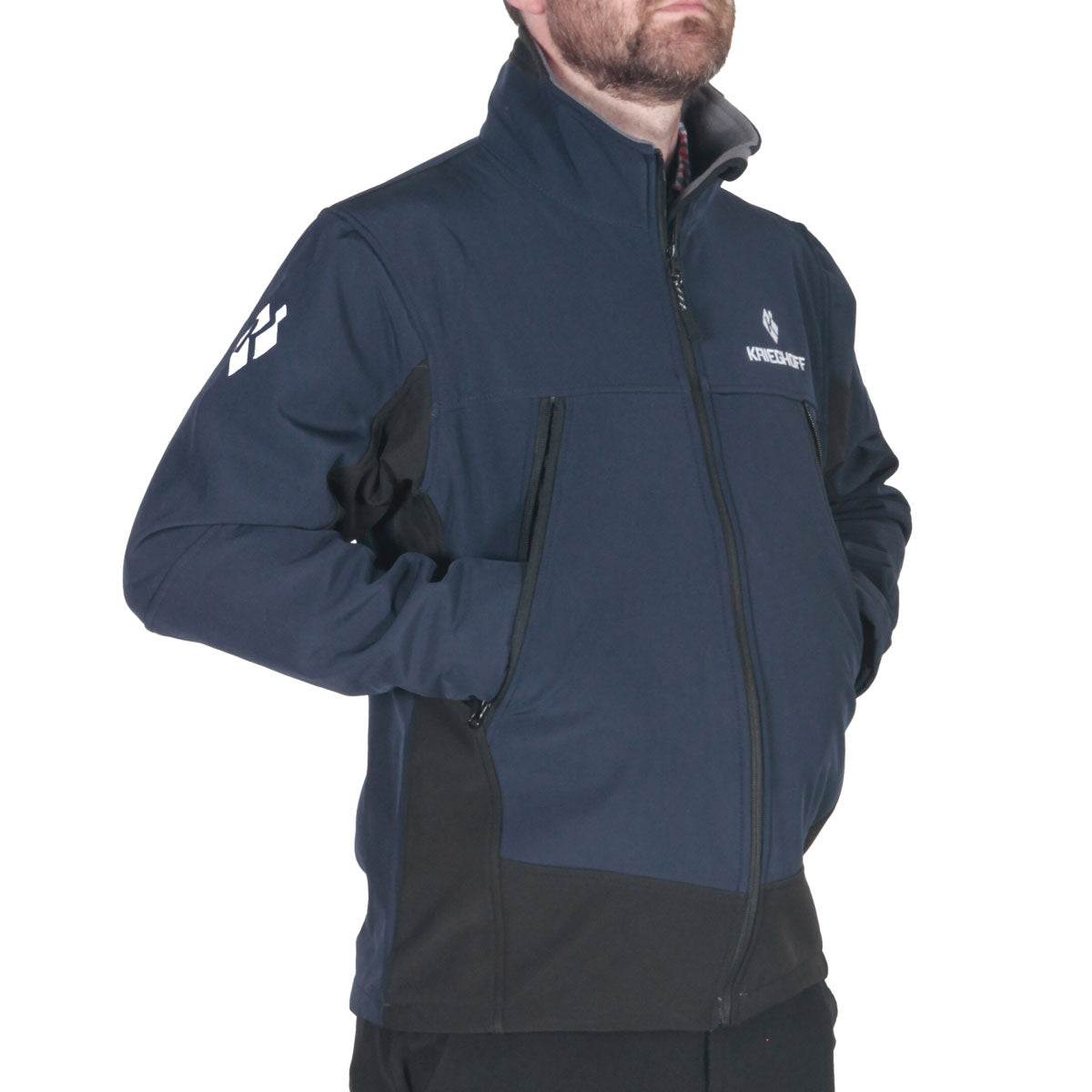 Krieghoff Soft Shell Activity Jacket - Navy/Black