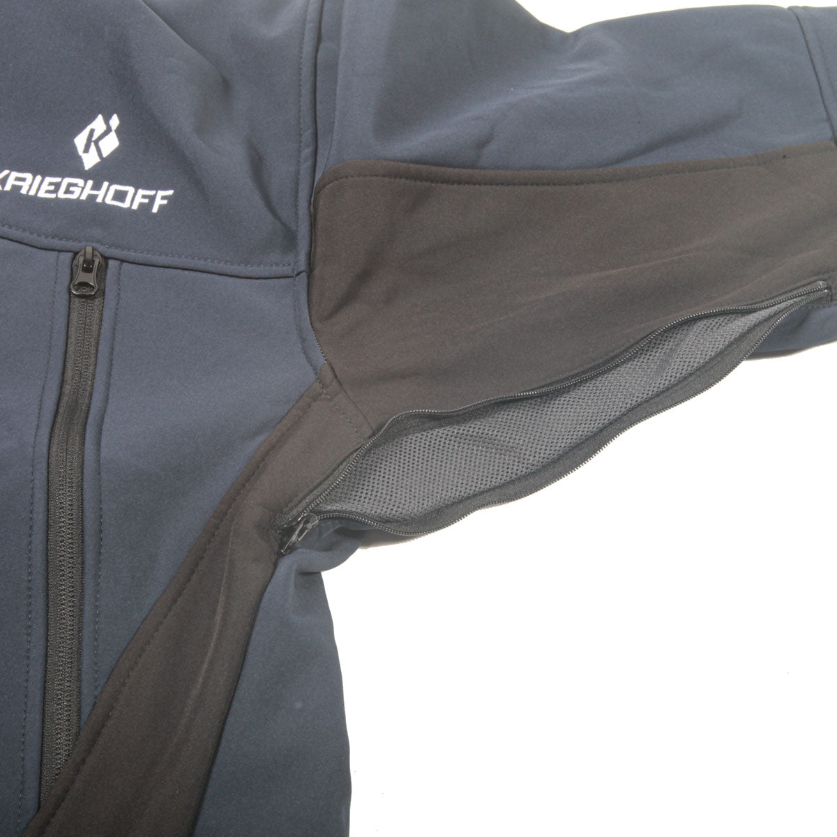 Krieghoff Soft Shell Activity Jacket - Navy/Black