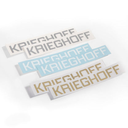 Krieghoff Barrel / Stock Stickers