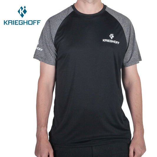 Krieghoff TriDri T-Shirt - Black/Grey