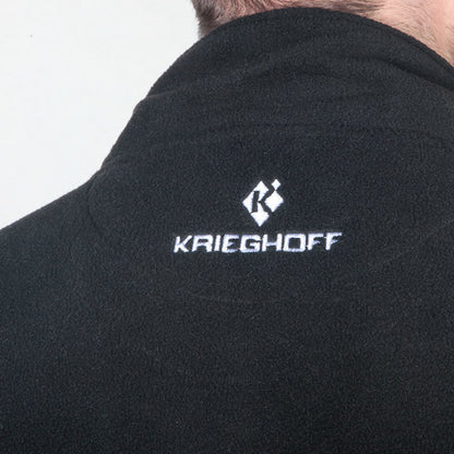 Krieghoff Two-Tone Fleece Jacket - Black/Grey