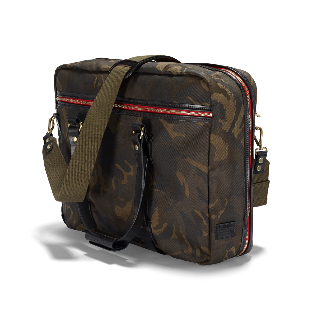 Croots Camo Canvas Flight Bag