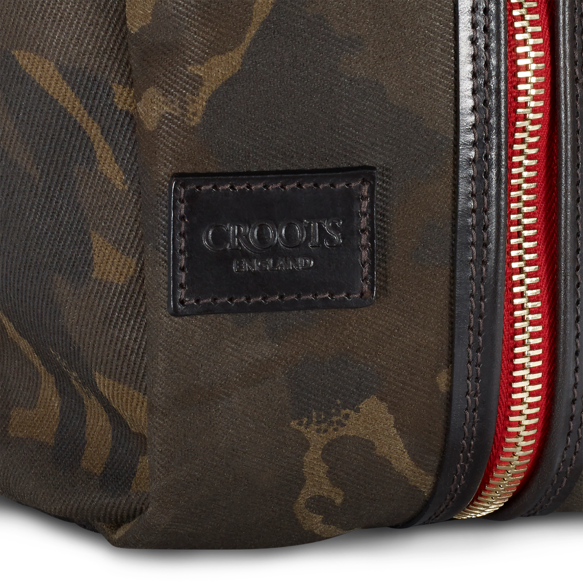 Croots Camo Canvas Flight Bag