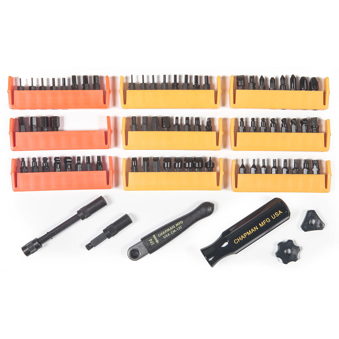 Chapman Precision Screwdriver Set 1000, 75 Piece - Mity Master