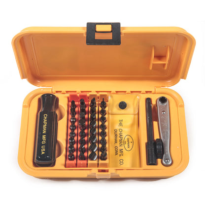 Chapman Precision Screwdriver Set 8955, 36 Piece (Metric)