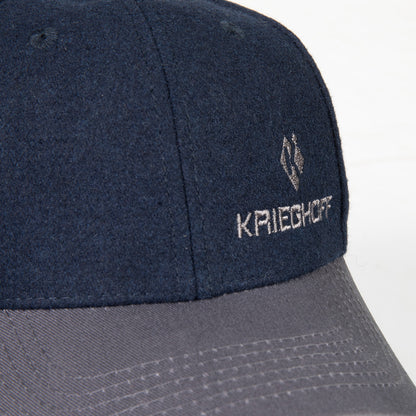 Krieghoff Vintage Cap - Navy/Grey