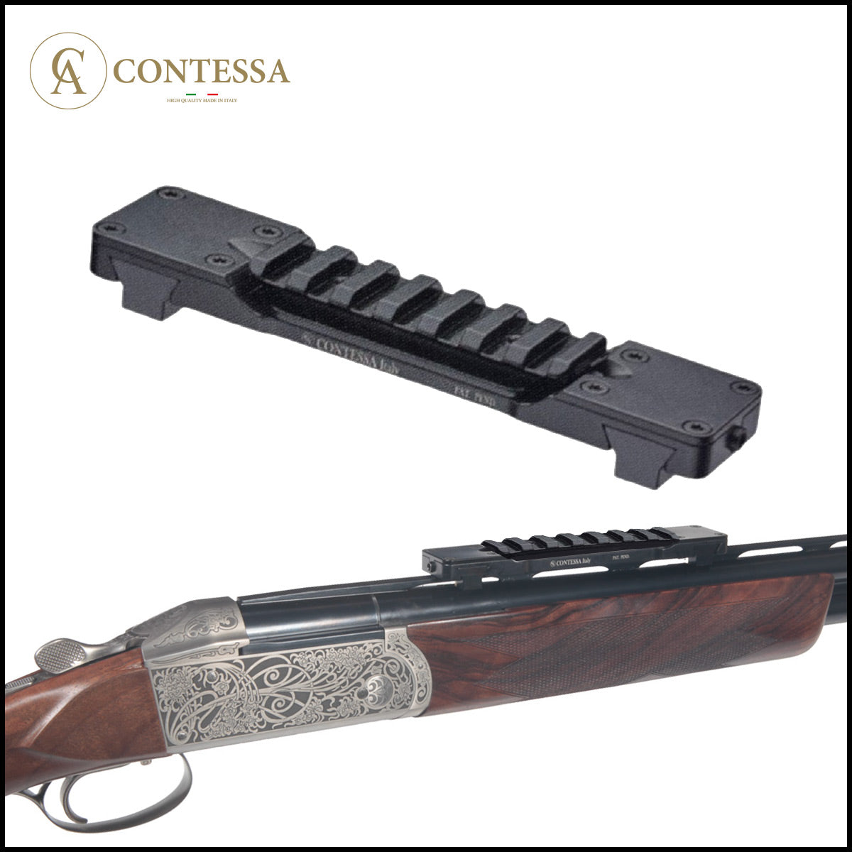 Contessa Shotgun Rib Mount for Picatinny