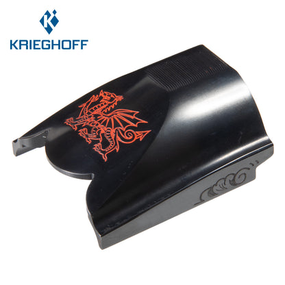 K-80 Top Latch, Blued with Welsh Dragon