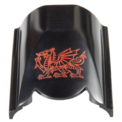 K-80 Top Latch, Blued with Welsh Dragon
