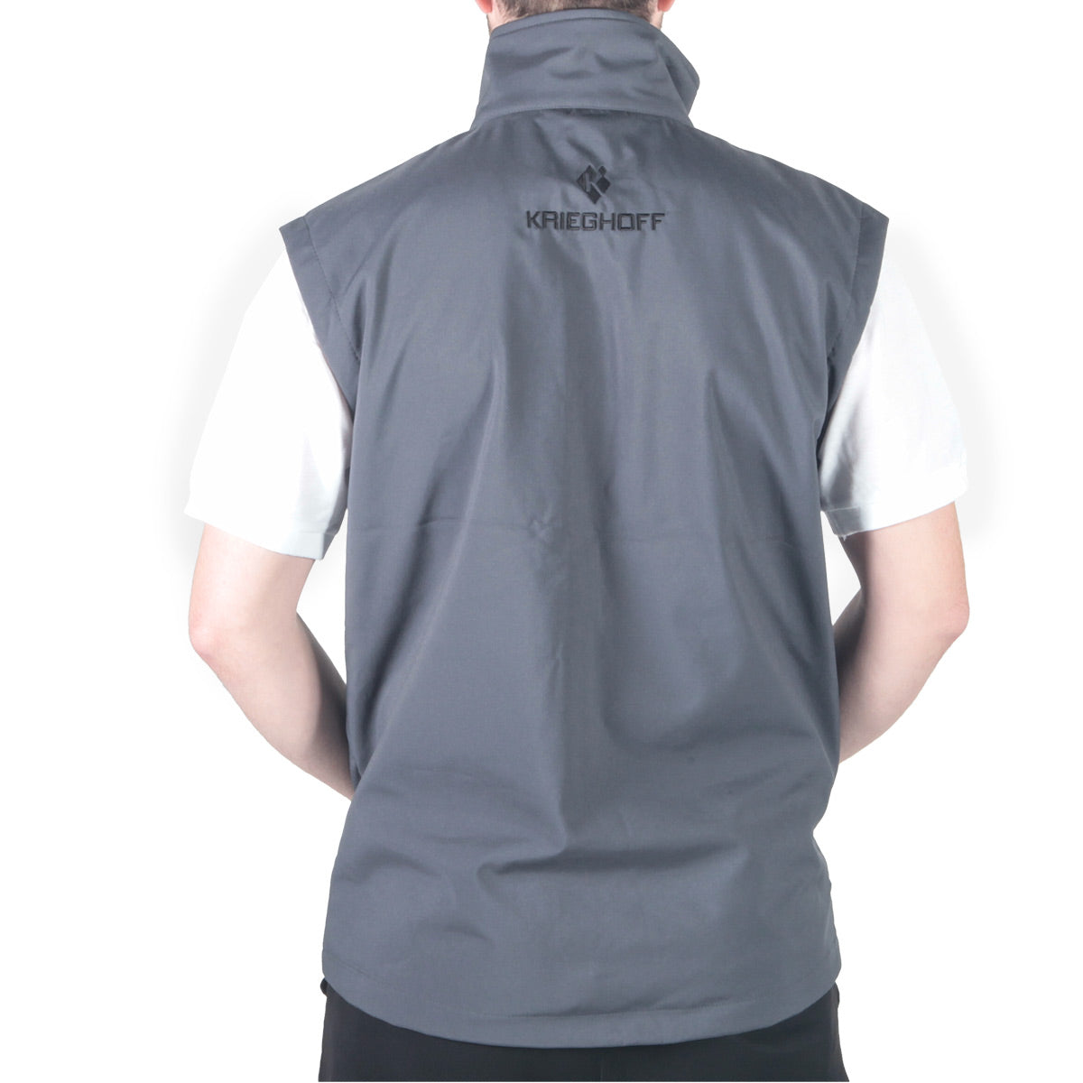 Krieghoff Soft Shell Body Warmer - Grey/Black