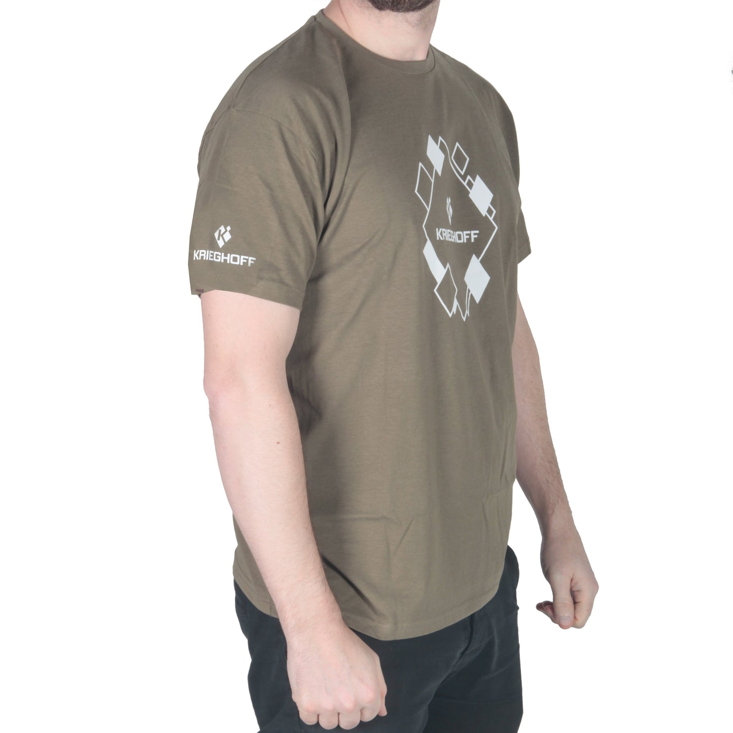 Krieghoff Diamond T-Shirt - Khaki Green