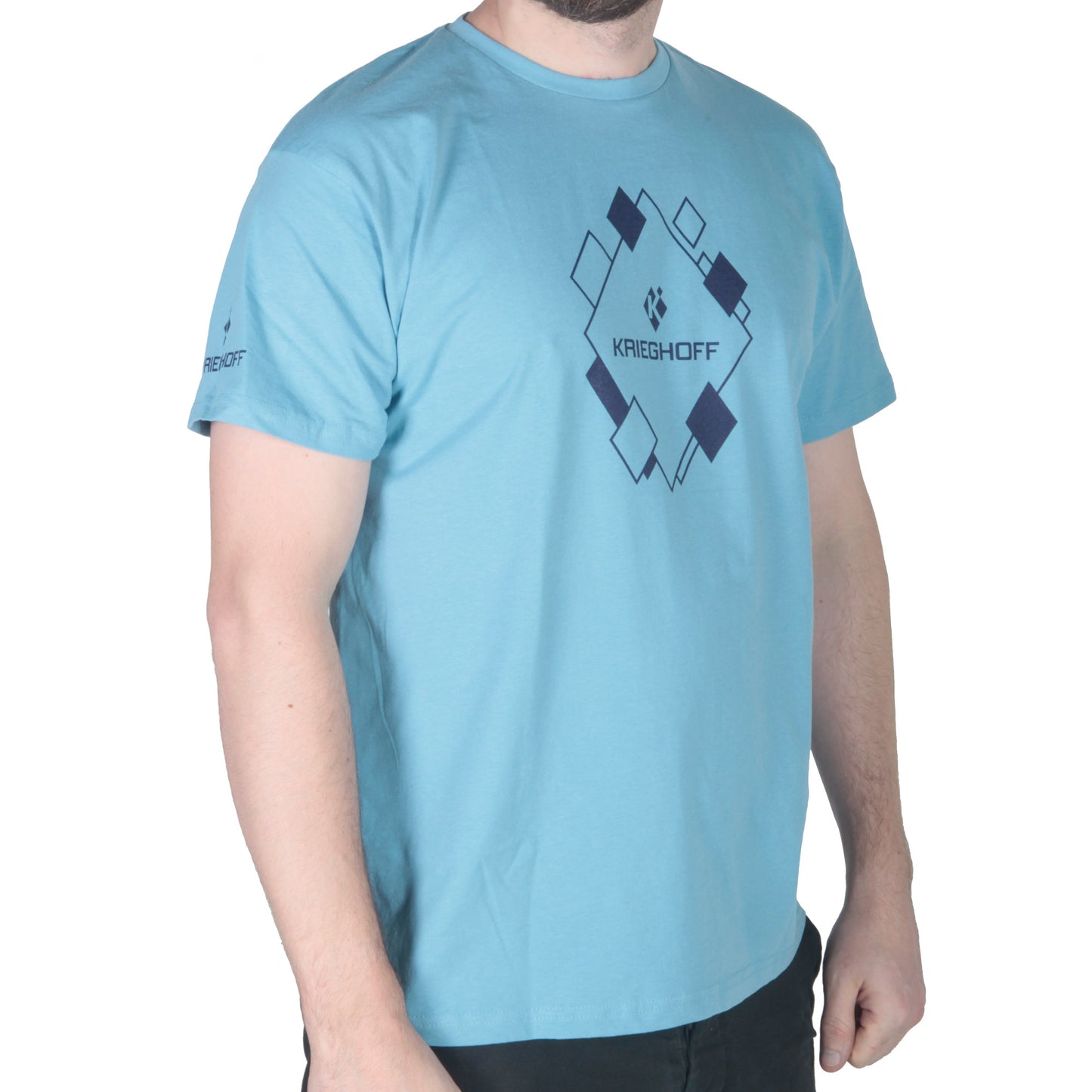 Krieghoff Diamond T-Shirt - Sky Blue