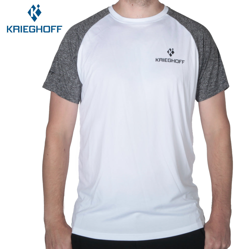 Krieghoff TriDri T-Shirt - White/Grey